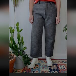 1930's Pioneer Brand Heavy Duty Wool Workpants Unisex W33
